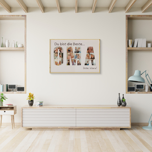 Fotocollage als Buchstaben „Beste Oma“. Personalisiertes Geschenk Oma, Uroma. Fotocollage als Buchstaben „Beste Oma“. Personalisiertes Geschenk Oma, Uroma.