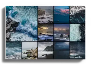 Fotocollage Wetter & Natur: Erstelle deine Nebel- und Gewittermotive im Premium-Druck