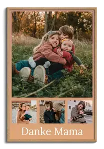 Fotocollage für Muttertag & Vatertag – gestalte dein Geschenk mit Text