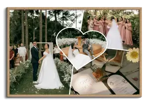 Hochzeit Scrapbook-Collage erstellen – deine schönsten Erinnerungen gestalten