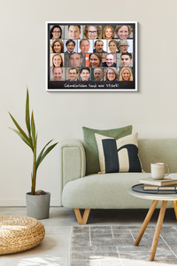 Individuelle Postercollage mit Teamfotos – 40x30cm Individuelle Postercollage mit Teamfotos – 40x30cm