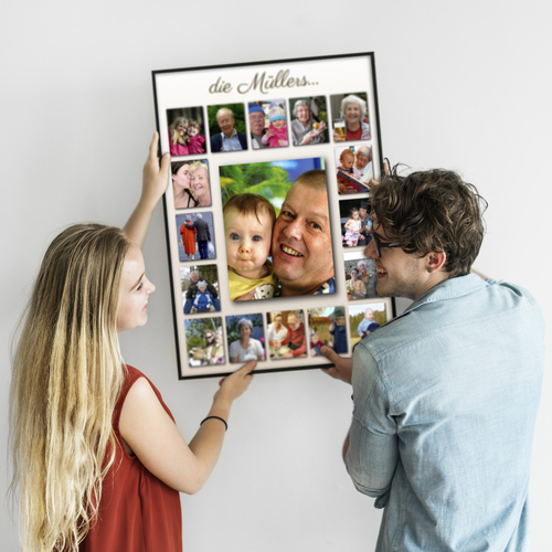 Fotocollage-Poster gestalten: Dein Familienerinnerungs-Highlight erstellen