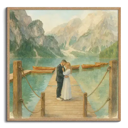 Foto mit KI umwandeln – Aquarell & mehr Stile