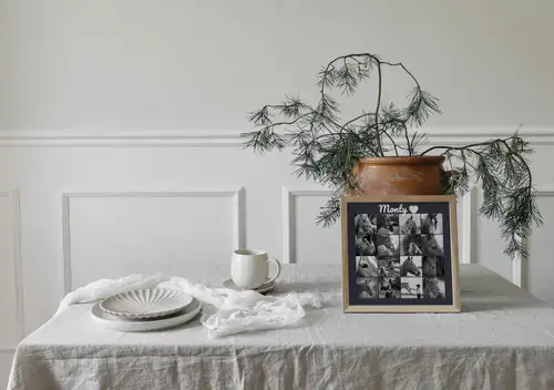 Gedenk-Fotocollage Pferd mit Name & Daten