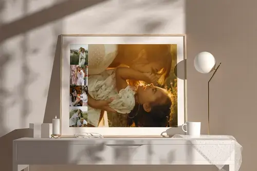 Fotocollagen Muttertag/Vatertag – mit Wunschtext