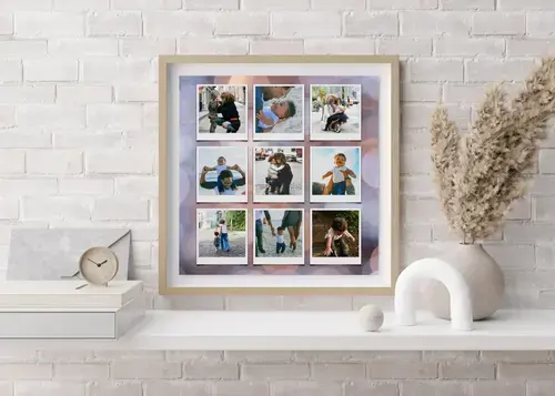 Fotocollagen Muttertag/Vatertag – mit Wunschtext