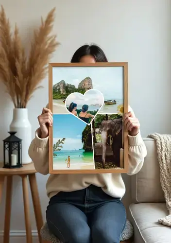 Scrapbook-Clean Fotocollage Urlaub