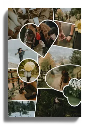 Scrapbook-Clean Fotocollage Urlaub