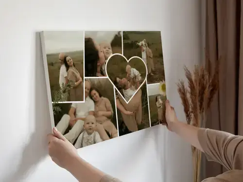 Scrapbook Fotocollage clean Lieblingsmomente