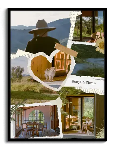 Scrapbook-Collage Lieblingsmomente