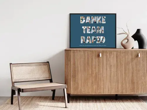 Fotocollage: Danke Team Rapid - Personalisierbar