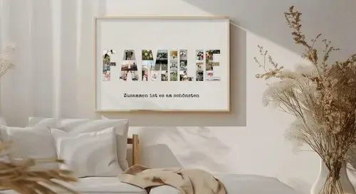 Fotocollage "Familie" mit personalisierten Fotos