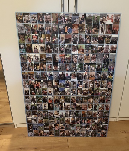 Kundenfoto von Lukas für Bewertung Druck Fotocollage Hartschaum 70x100cm